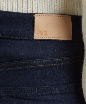 Paige - Iconic Flaunt Denim High Rise Flare Jeans image number 4