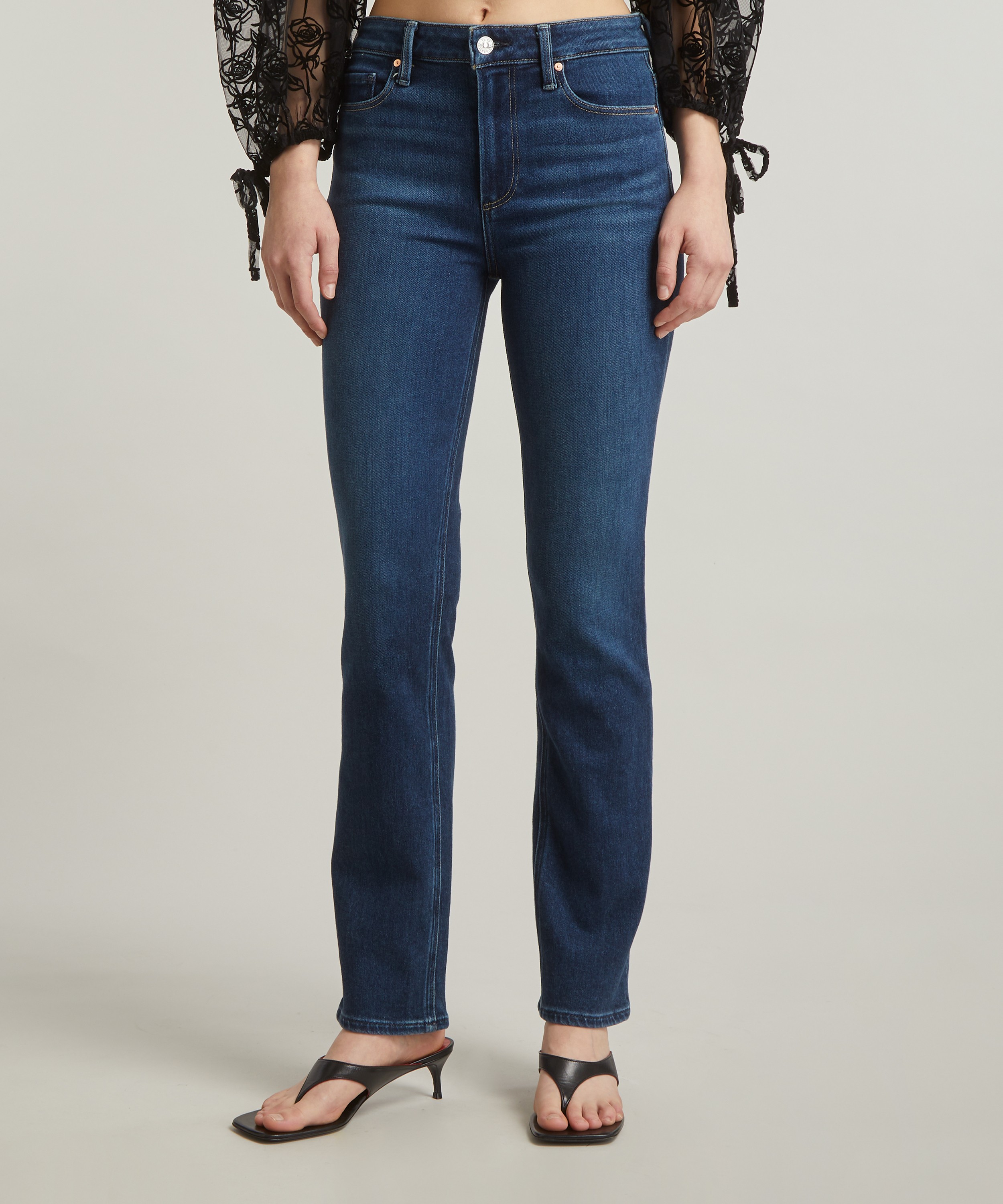 Paige Cindy High-Rise Straight Leg Sketchbook Jeans | Liberty