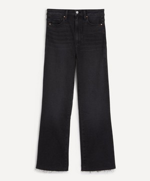 Paige - Claudine High-Rise Raw Hem Jeans image number 0