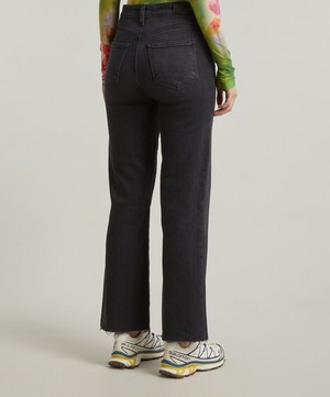 Paige - Claudine High-Rise Raw Hem Jeans image number 3