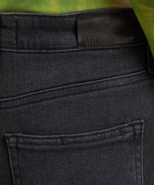 Paige - Claudine High-Rise Raw Hem Jeans image number 4