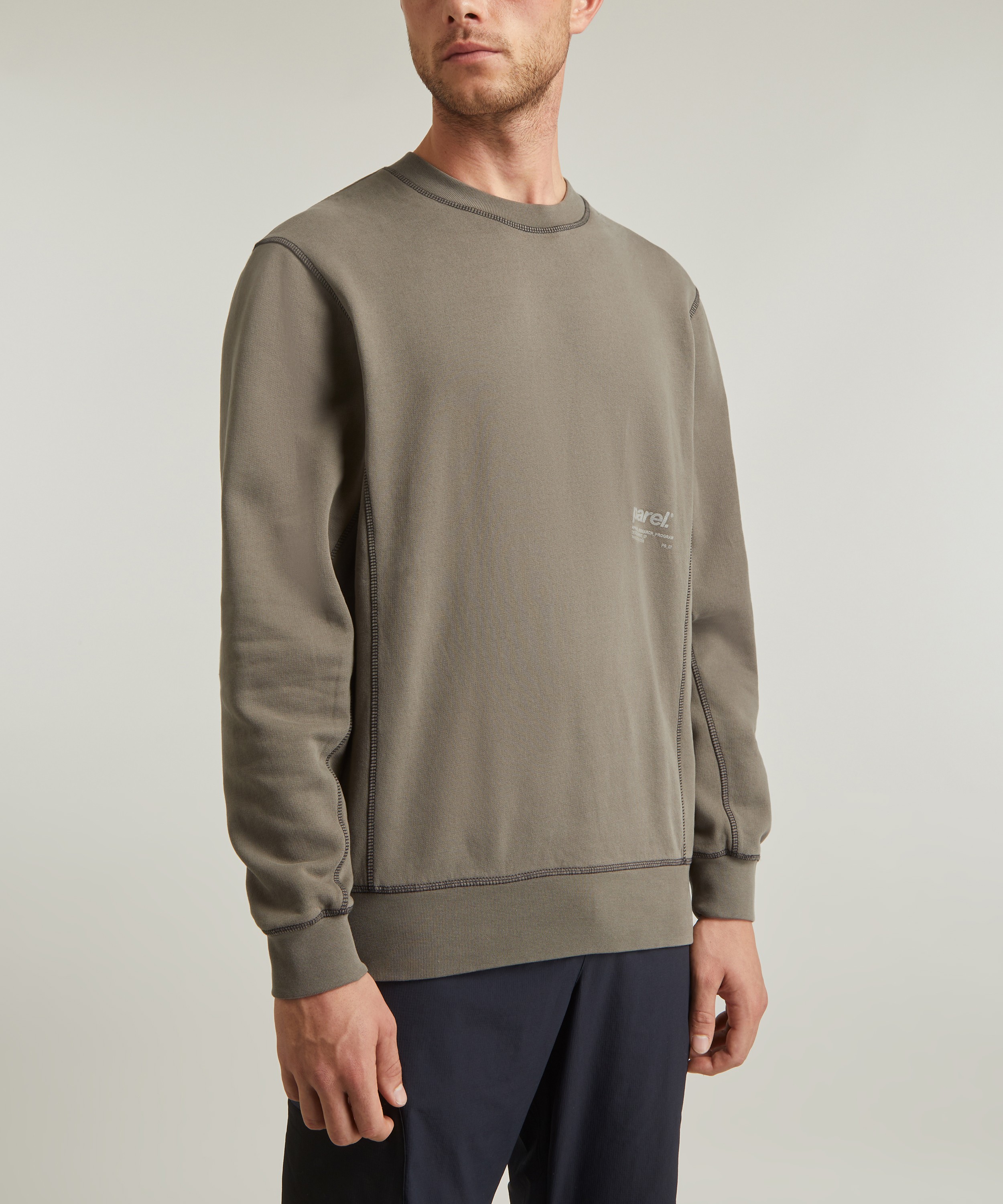 Parel Studios Contrast Crewneck Sweatshirt | Liberty