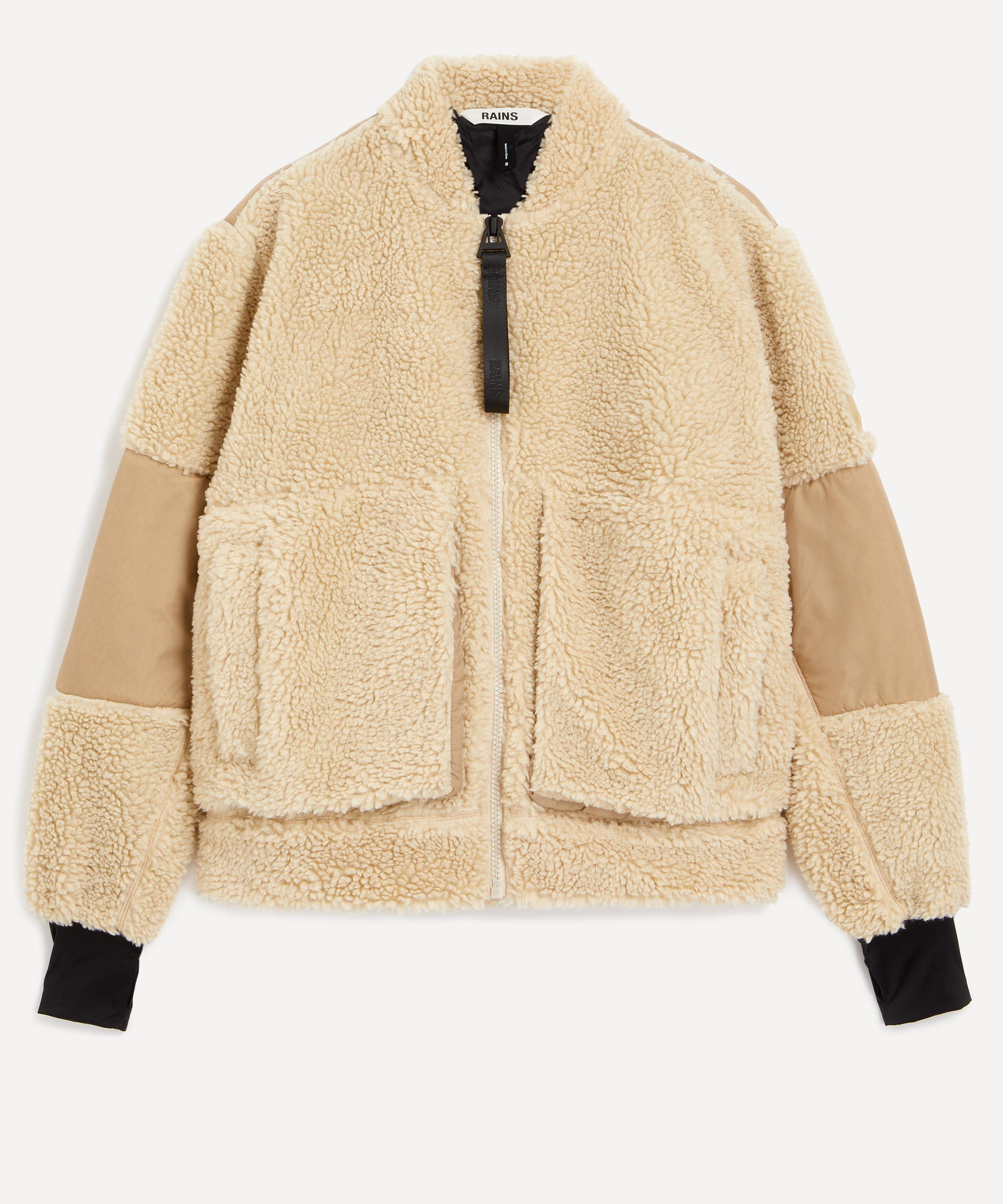 RAINS - Kofu Fleece Bomber Jacket image number 0