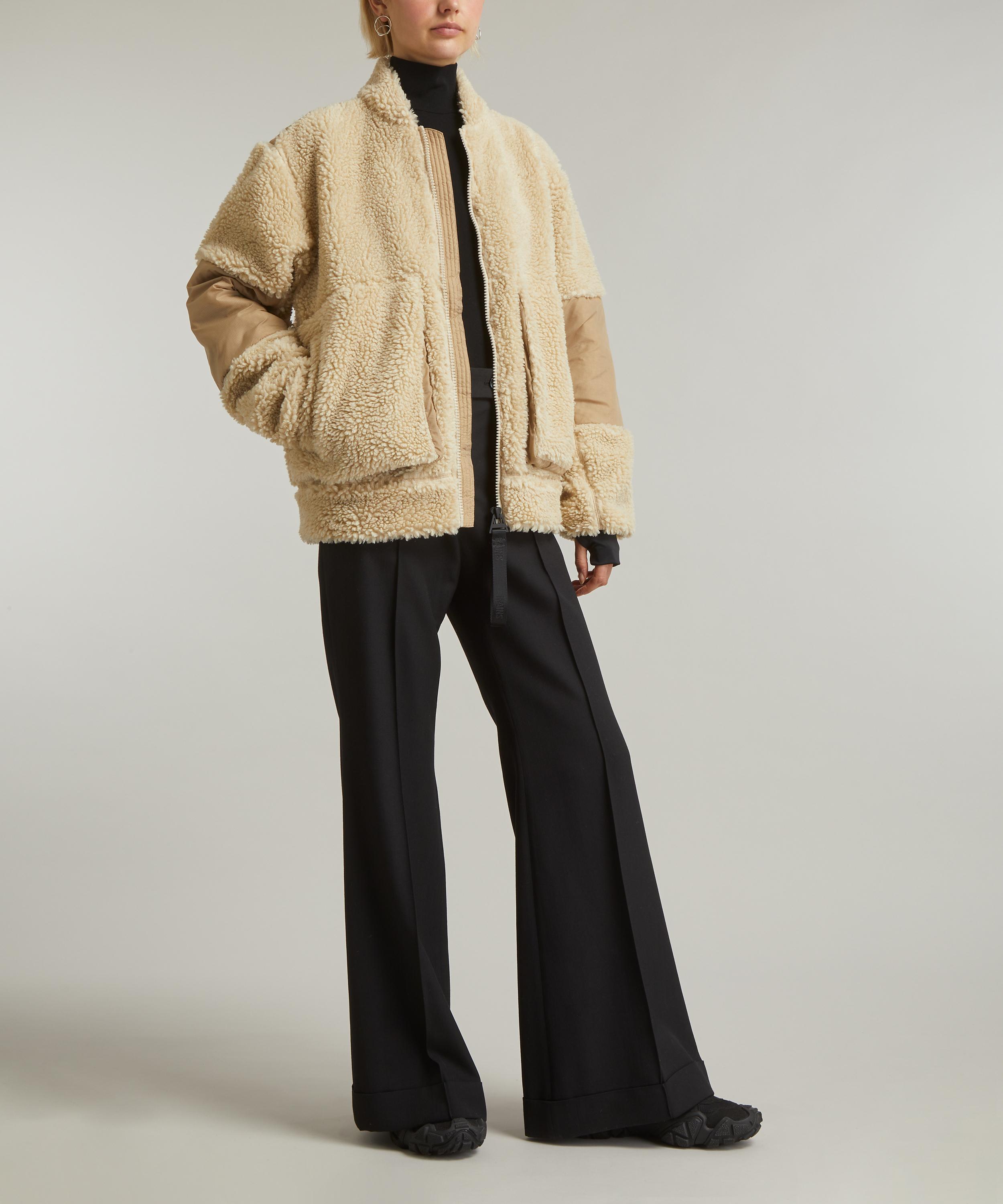 RAINS - Kofu Fleece Bomber Jacket image number 1