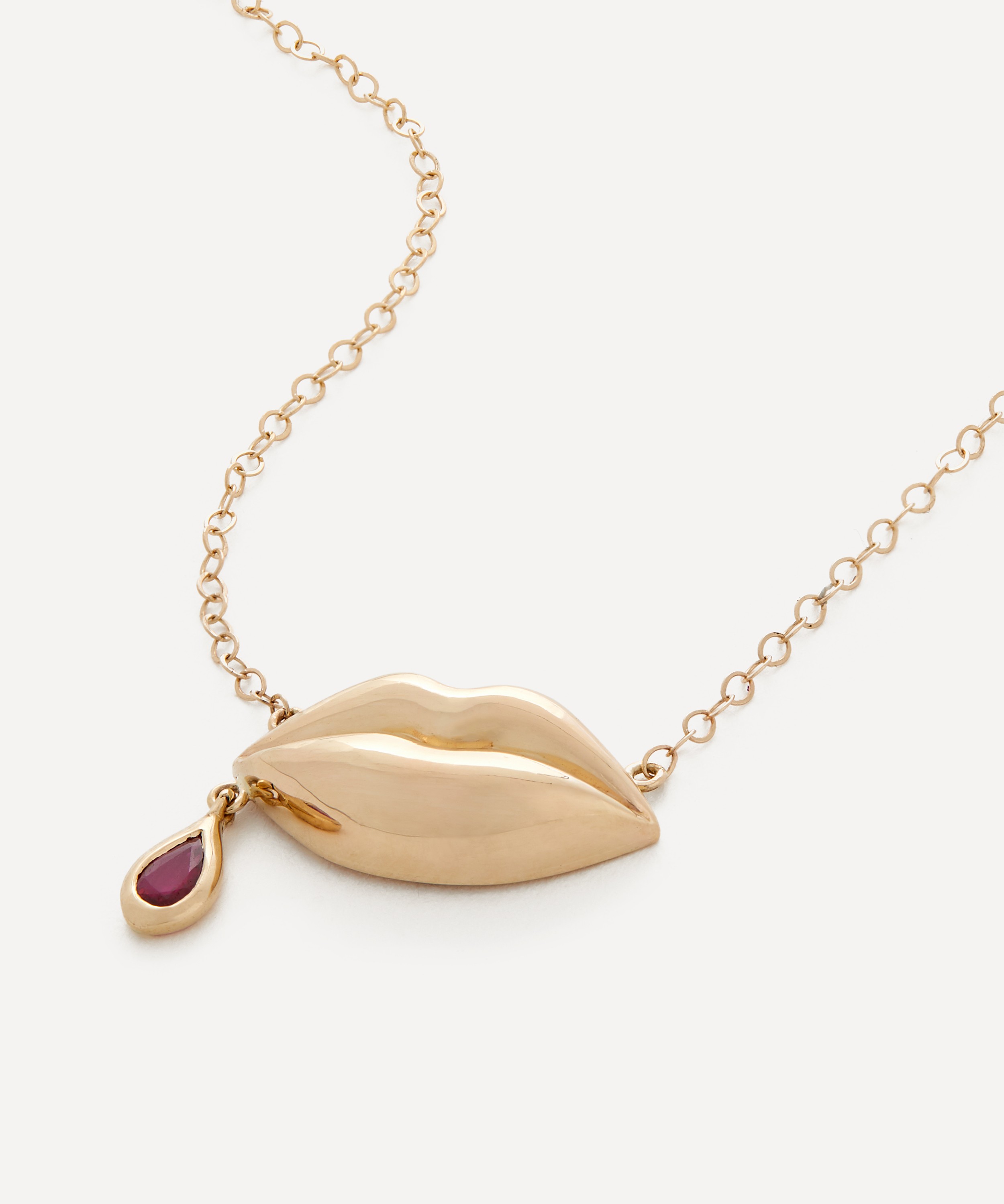 Rachel Quinn - 14ct Gold Last Kiss Pendant Necklace
