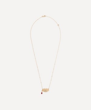 Rachel Quinn - 14ct Gold Last Kiss Pendant Necklace image number 1