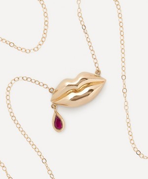 Rachel Quinn - 14ct Gold Last Kiss Pendant Necklace image number 2