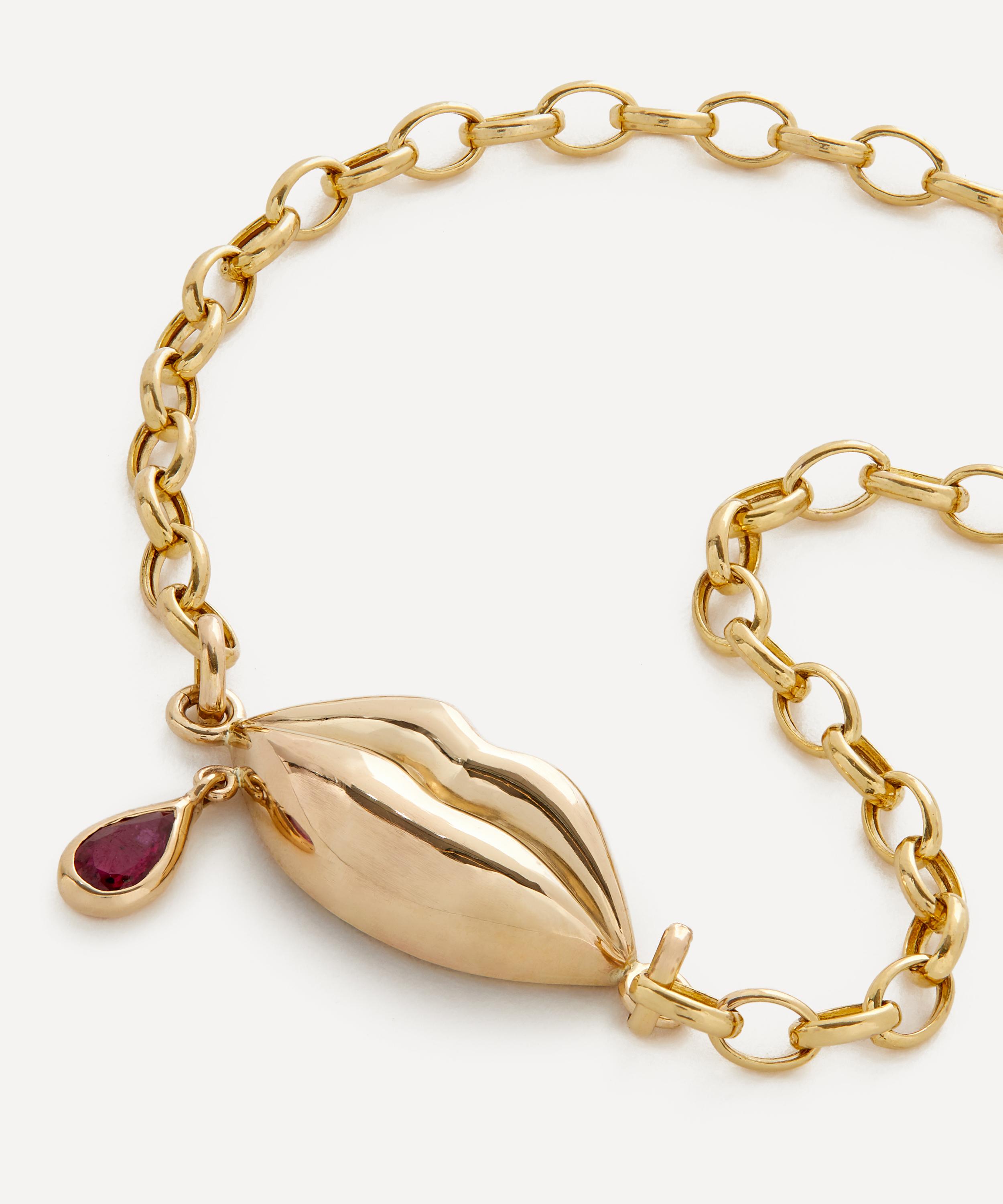 Rachel Quinn - 14ct Gold Last Kiss Bracelet image number 1