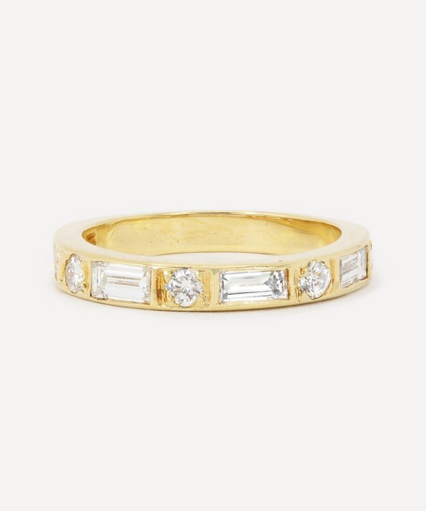 Kojis - 18ct Gold Vintage Oscar Heyman Guard Ring image number null