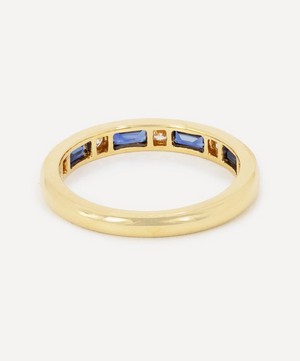 Kojis - 18ct Gold Vintage Oscar Heyman Sapphire and Diamond Ring image number 2