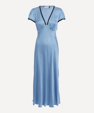 RIXO - Clarice Silk-Blend Midi-Dress image number 0