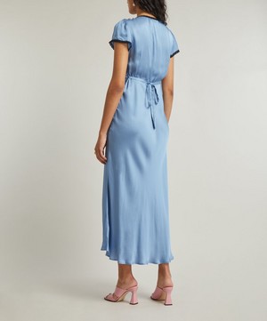 RIXO - Clarice Silk-Blend Midi-Dress image number 3