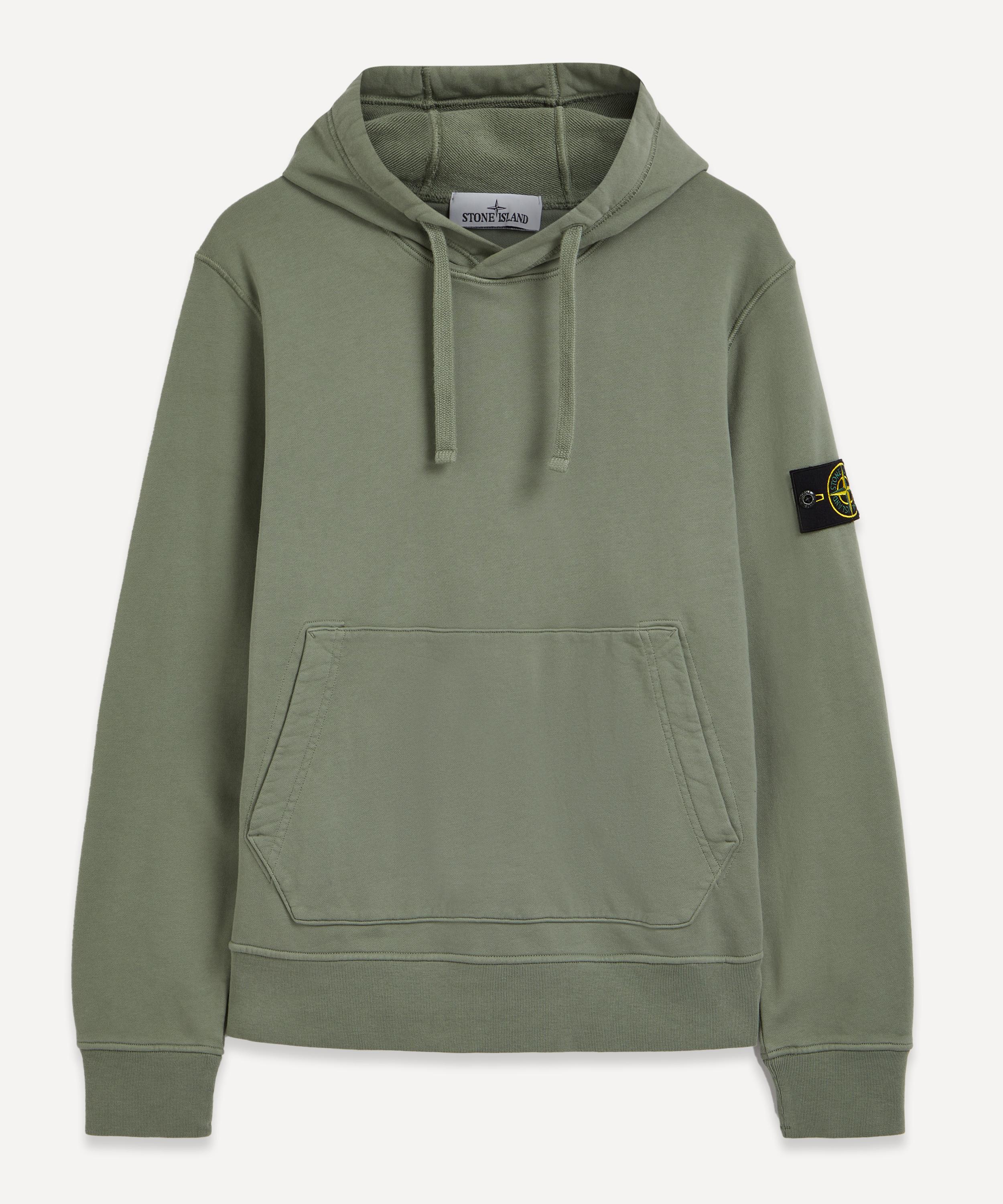 Stone island store cotton hoodie