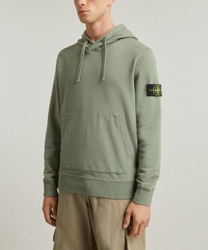 Stone Island - Cotton Fleece Hoodie image number 2