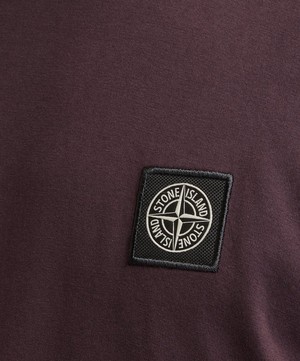 Stone Island - Logo-Appliquéd Cotton Jersey T-Shirt image number 4