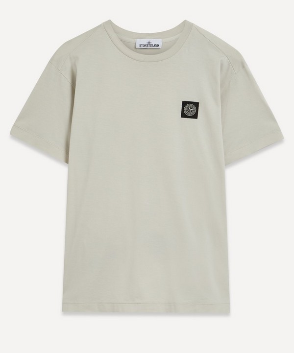 Stone Island - Logo-Appliquéd Cotton Jersey T-Shirt image number null