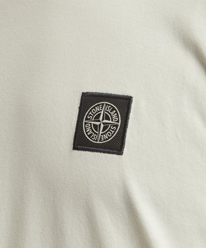 Stone Island - Logo-Appliquéd Cotton Jersey T-Shirt image number 4