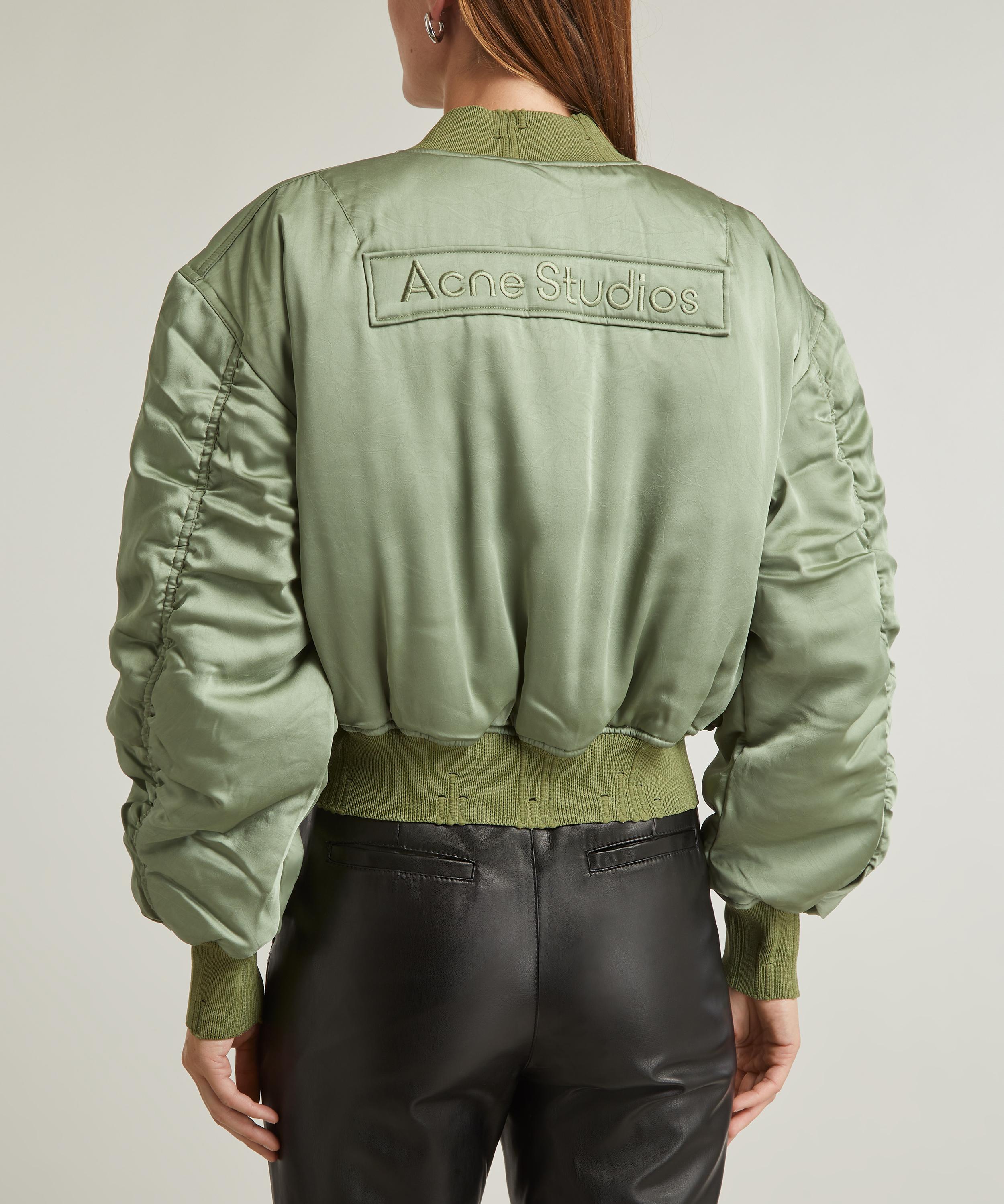 Acne Studios Logo Patch Bomber Jacket | Liberty