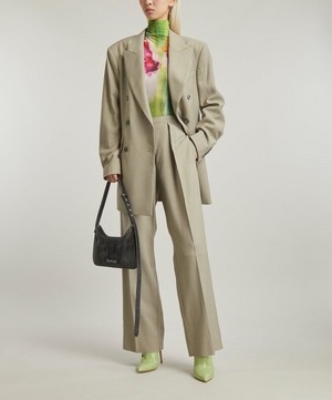 Acne Studios - Double-Breasted Herringbone Suit Jacket image number 1