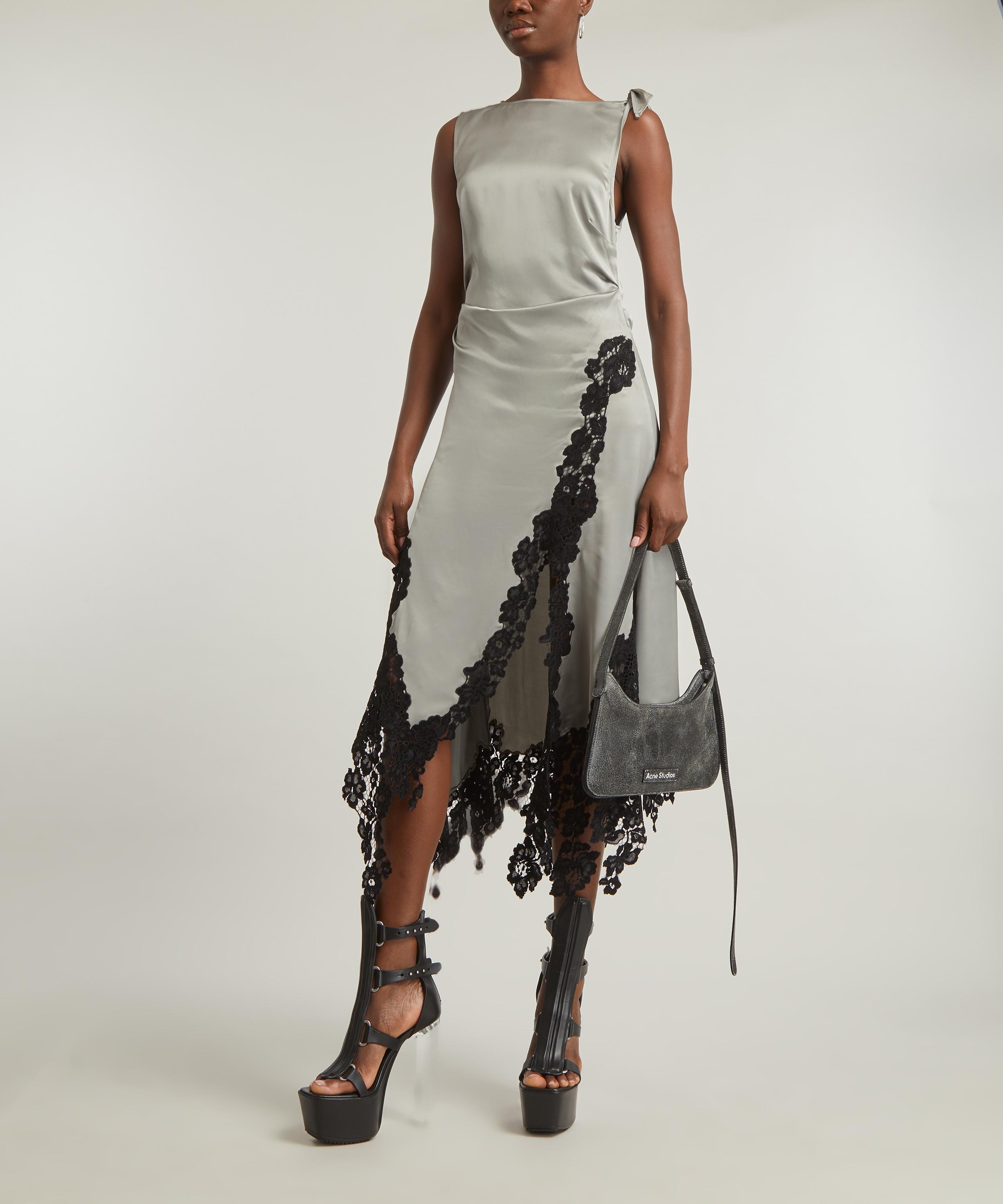 Acne Studios Satin Lace Dress | Liberty