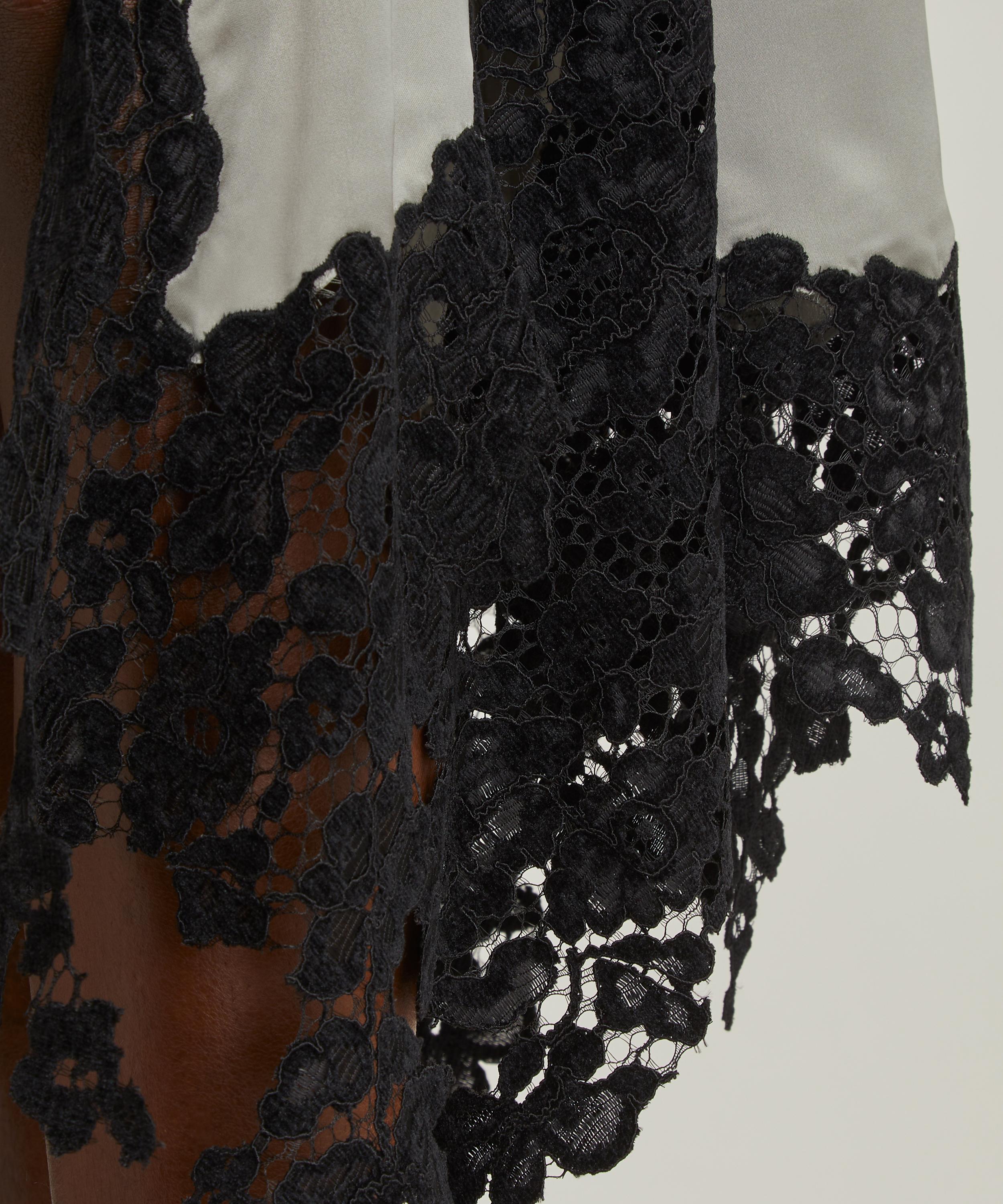 Acne Studios Satin Lace Dress | Liberty