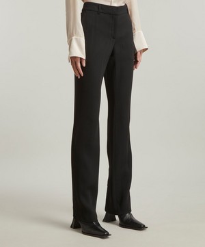 Acne Studios - Tailored Wool-Blend Trousers image number 2
