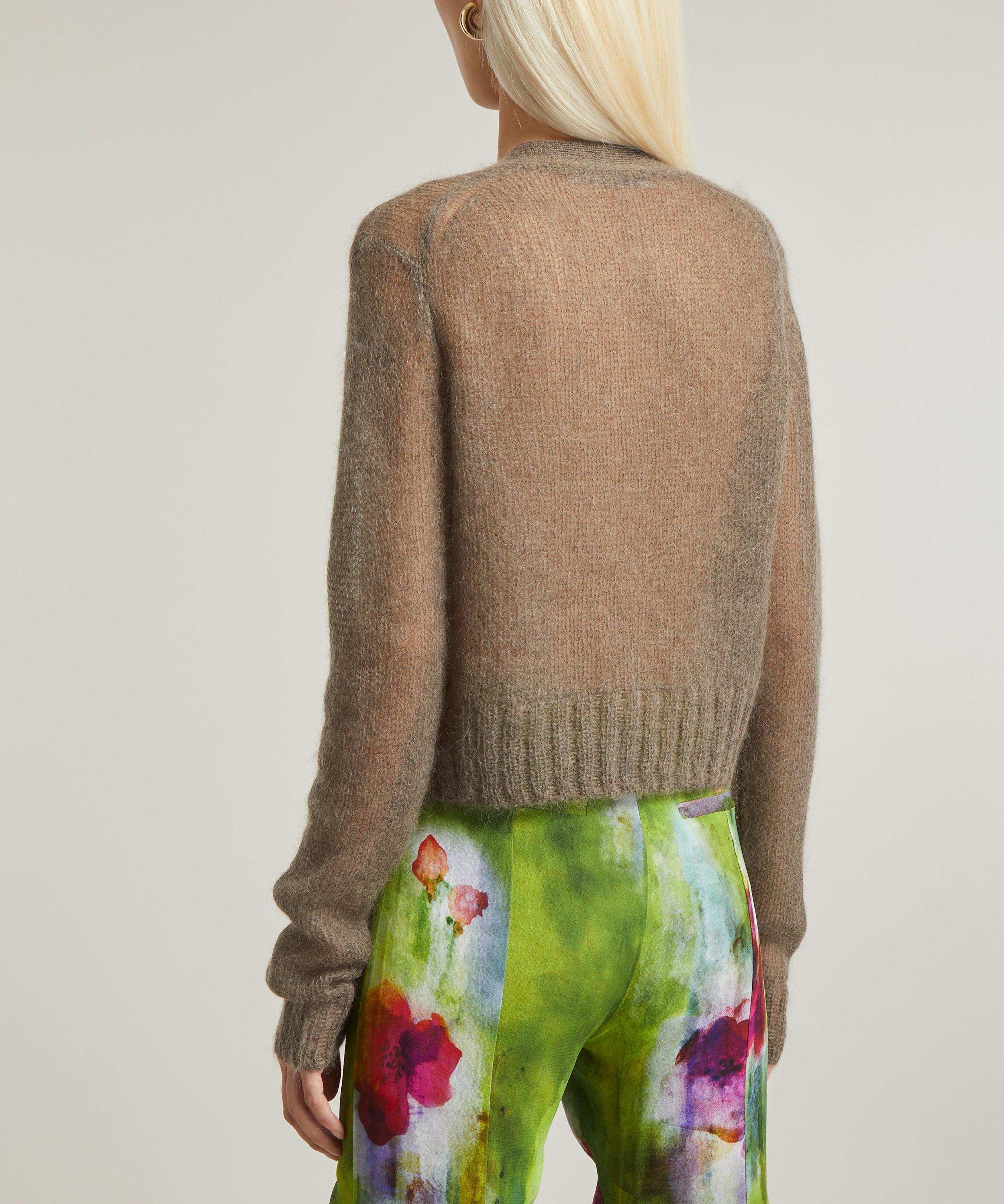 Acne studios cropped clearance sweater