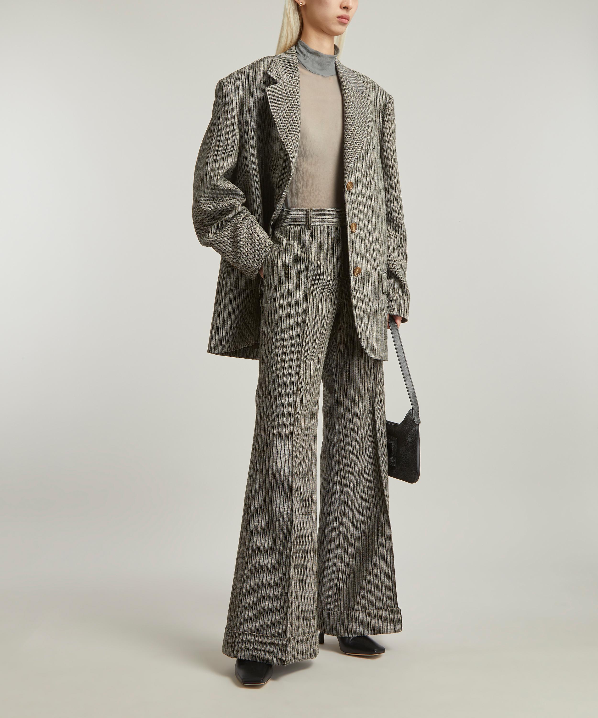Acne Studios Tailored Pinstripe Wool-Blend Trousers | Liberty