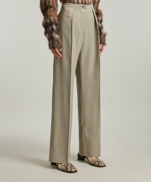 Acne Studios - Tailored Herringbone Trousers image number 2