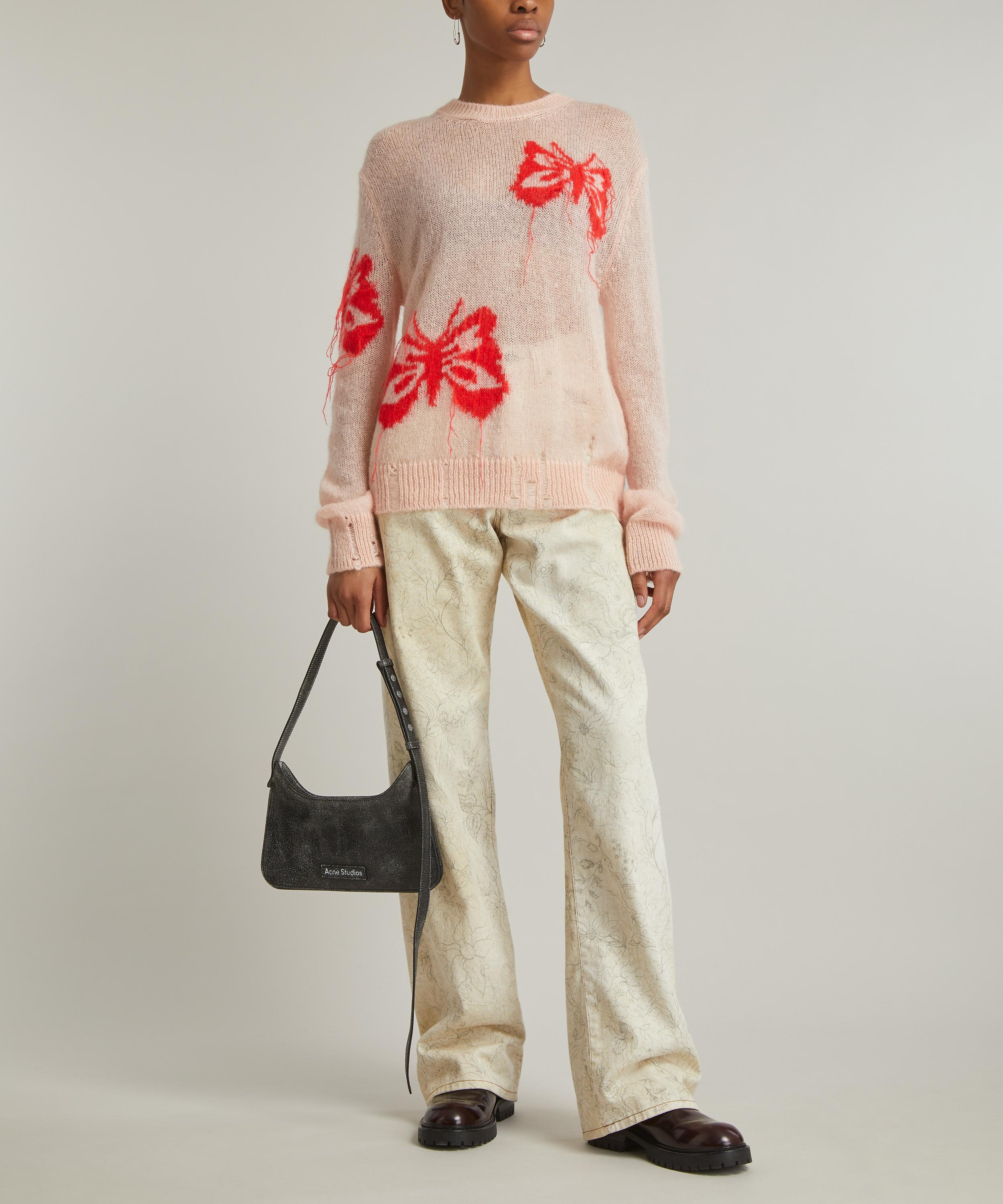 Acne Studios - Pink Butterfly Jumper image number 1