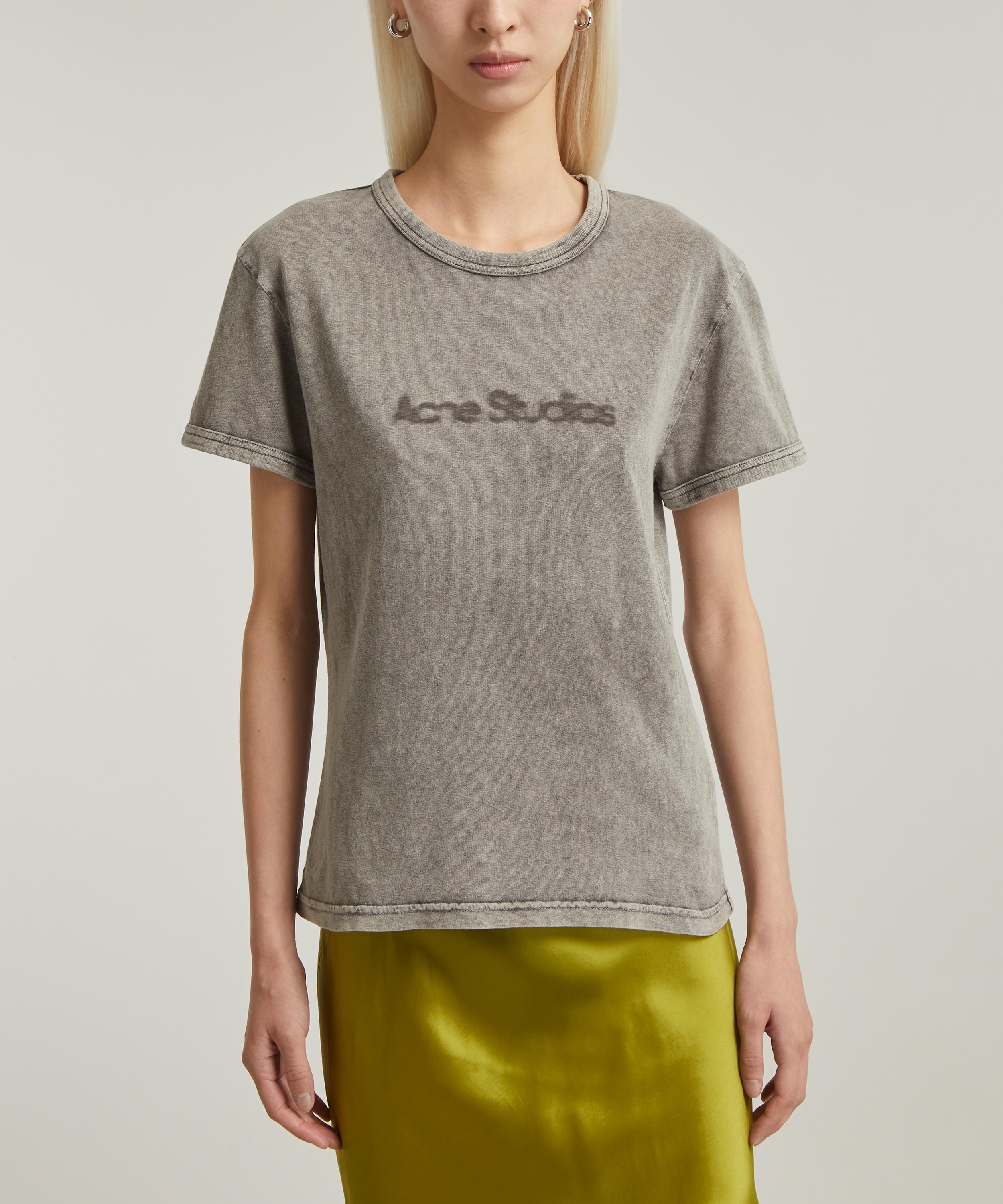 Acne Studios - Blurred Logo T-Shirt image number 2