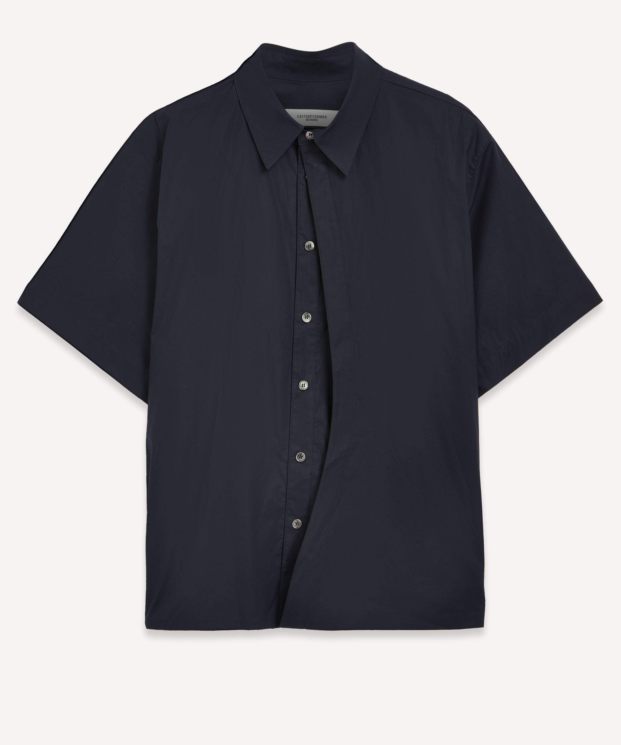 Le17septembre Round Line Layered Half Shirt | Liberty