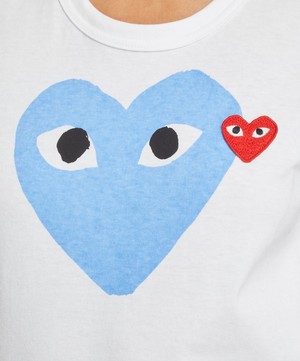 Comme des Garçons Play - Printed Heart T-Shirt image number 4