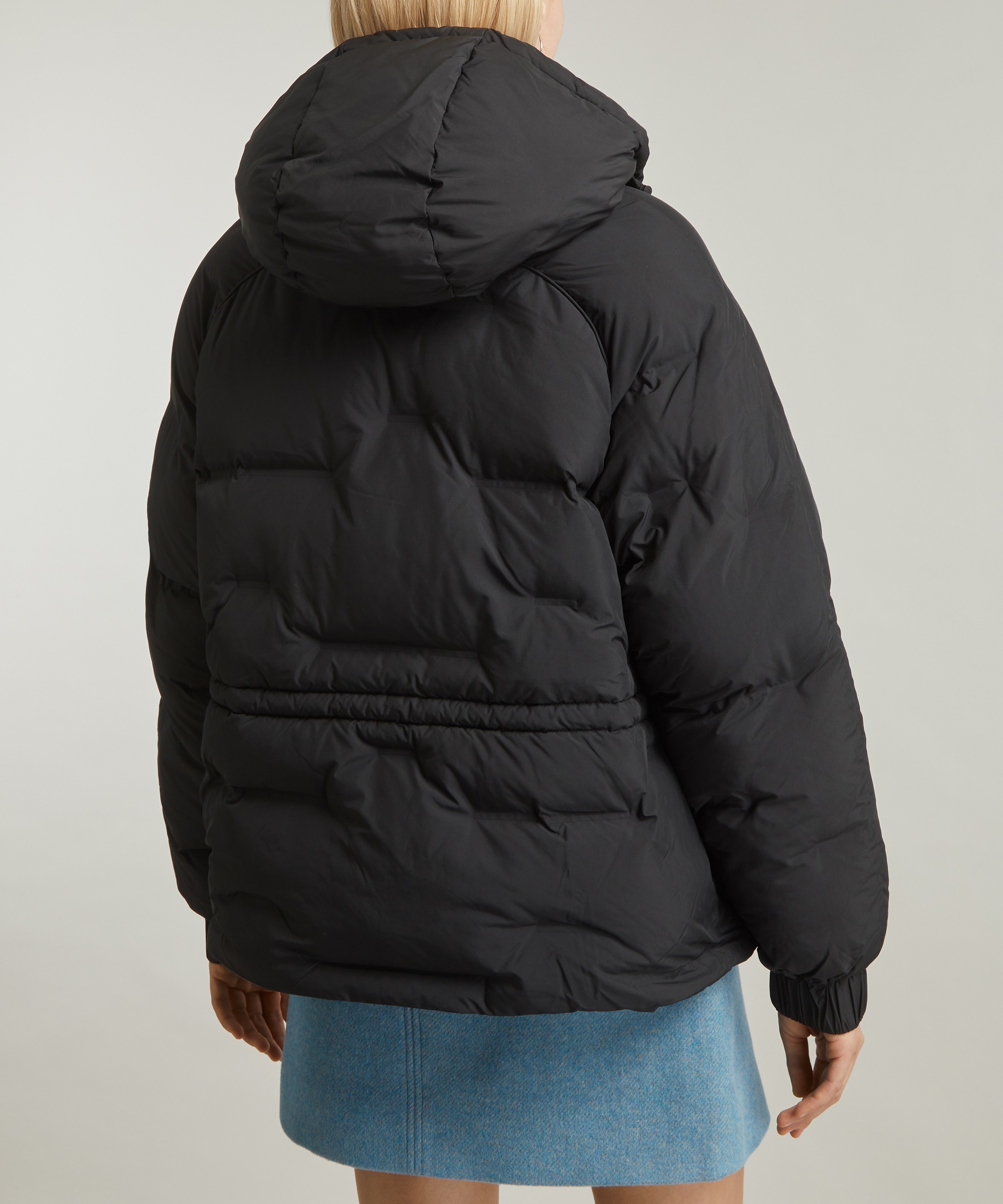 Black Oversized Soft Puffer Coat