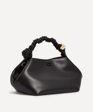 Ganni - Bou Black Knotted Handle Bag image number 1