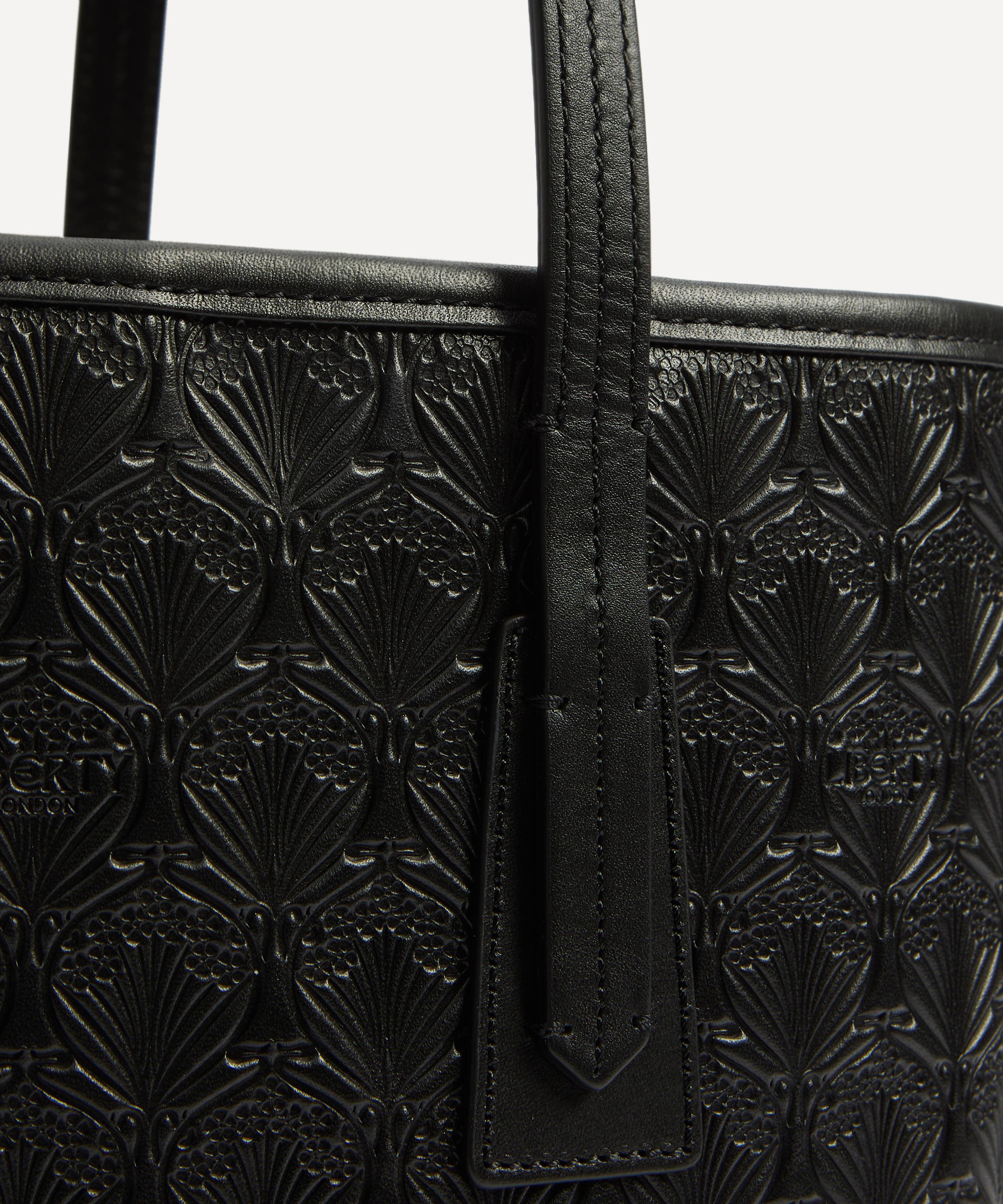 Liberty - Iphis Embossed Leather Little Marlborough Tote Bag image number 4