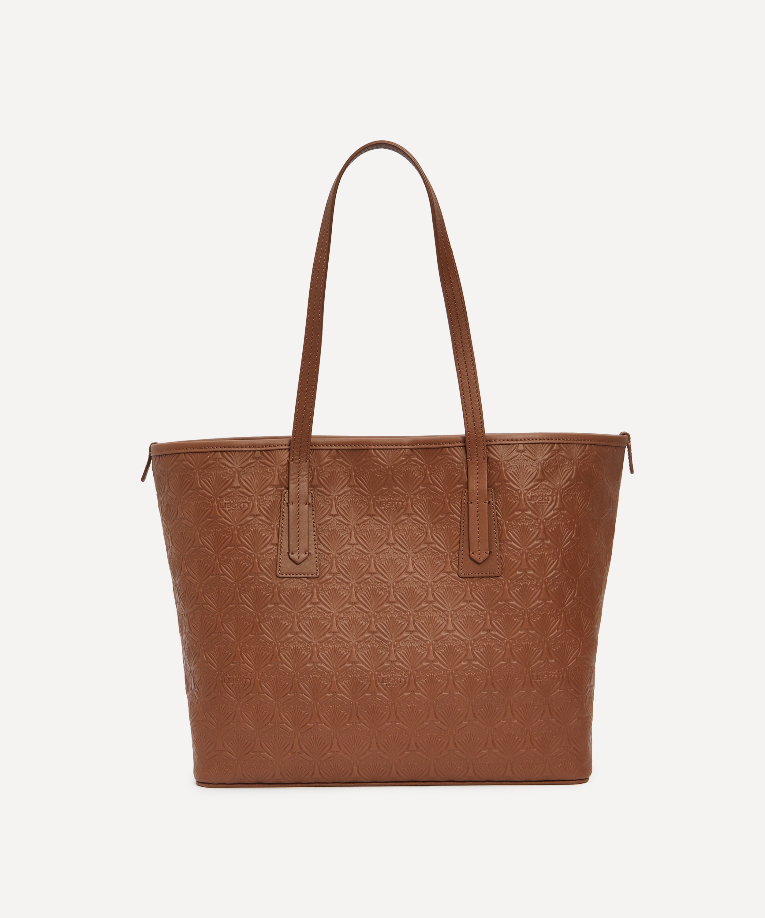 Liberty - Iphis Embossed Leather Little Marlborough Tote Bag