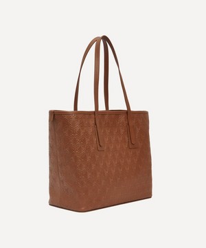 Liberty - Iphis Embossed Leather Little Marlborough Tote Bag image number 2