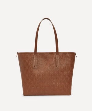 Liberty - Iphis Embossed Leather Little Marlborough Tote Bag image number 3
