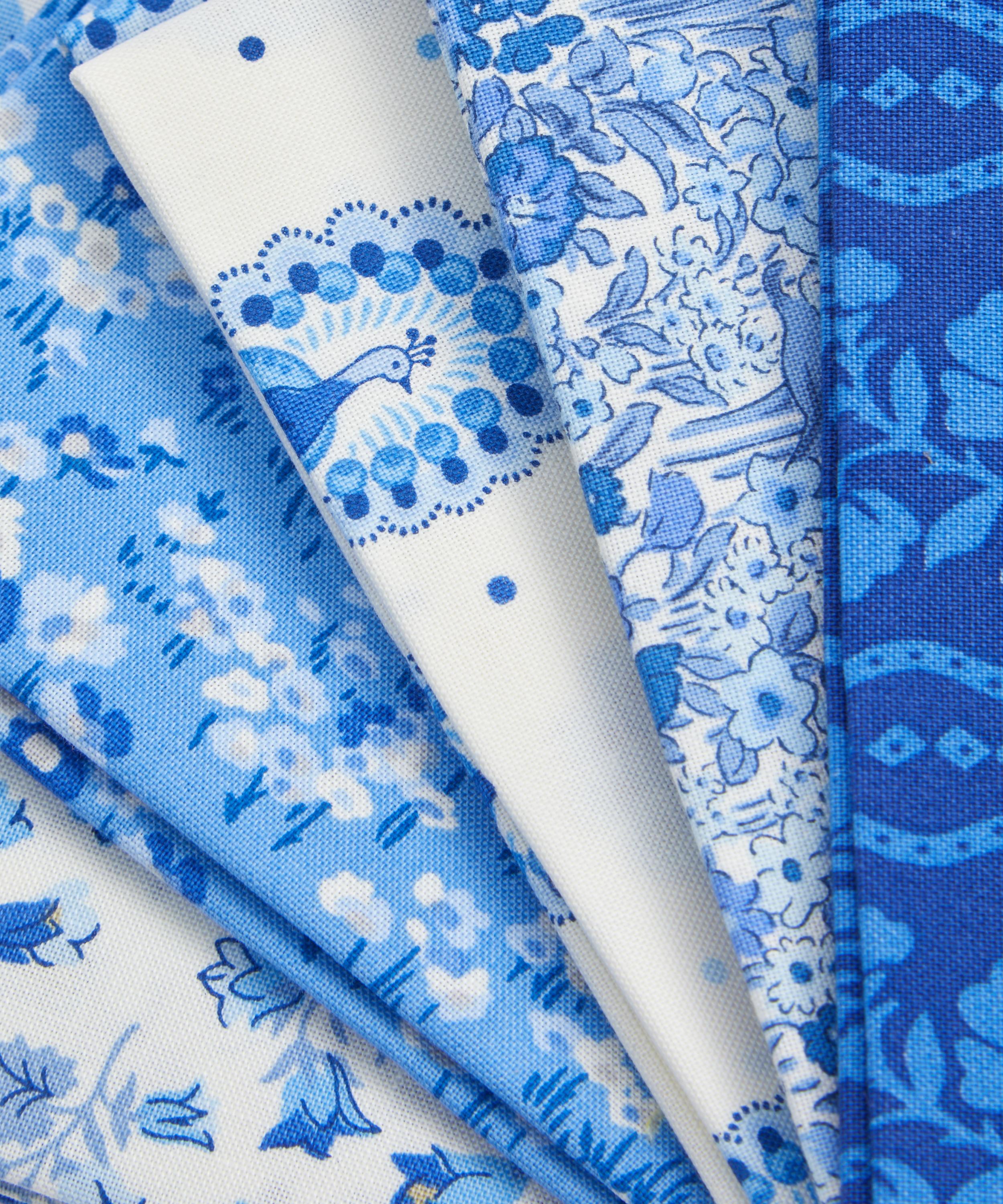 Liberty Fabrics - Half-Metre Pre-Cut Blue China Lasenby Quilting Cotton image number 2