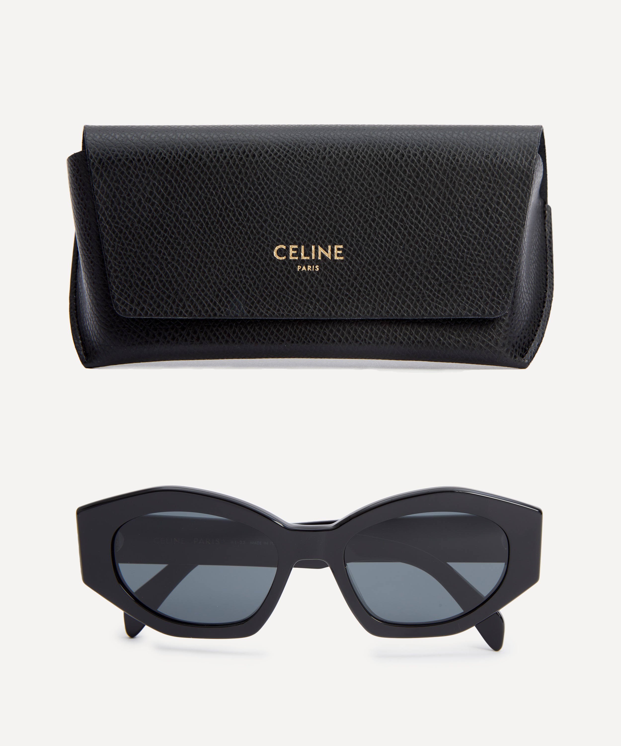 Celine - Triomphe Geometric Cat Eye Sunglasses image number 3