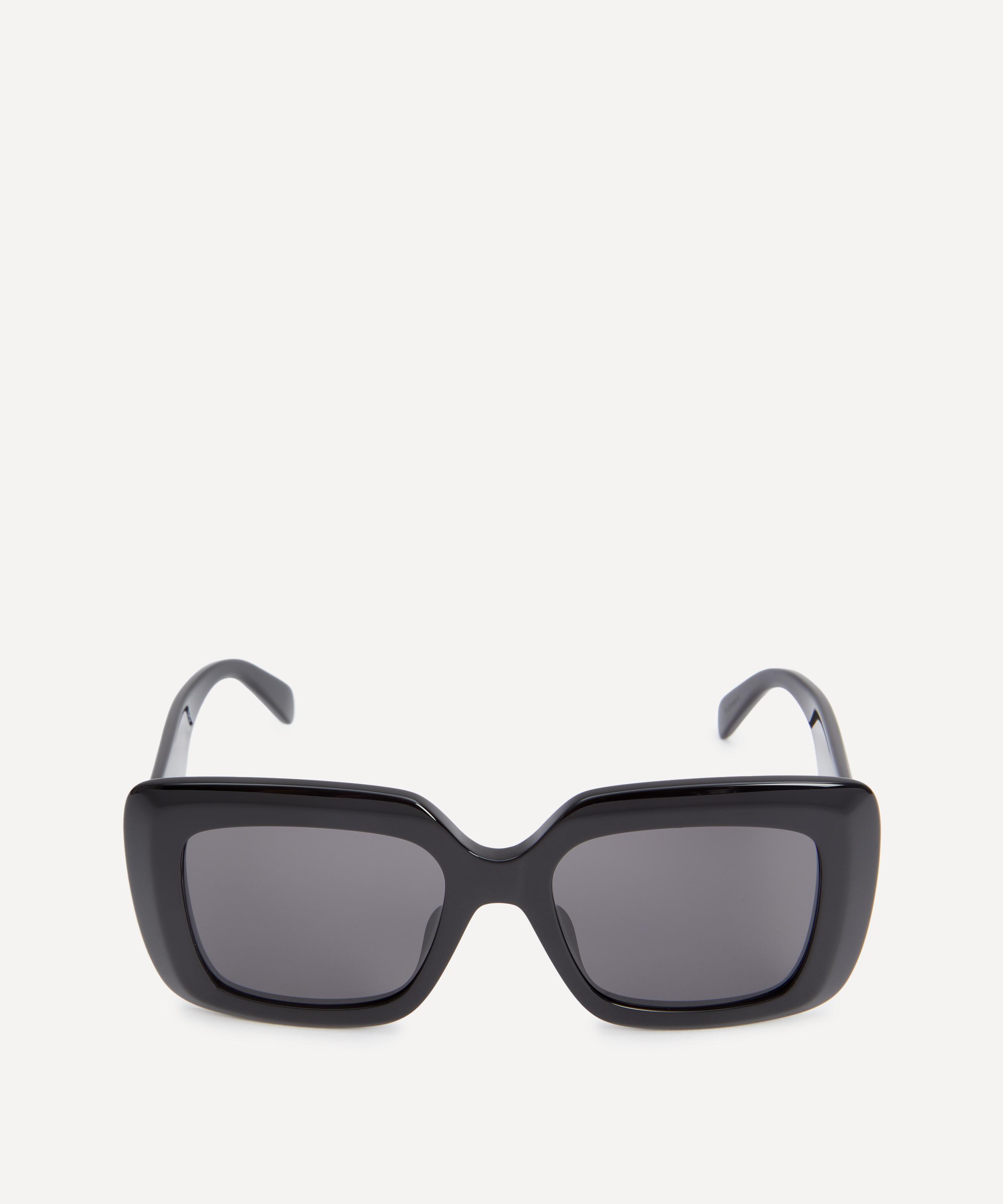 Celine square cheap polarized acetate sunglasses