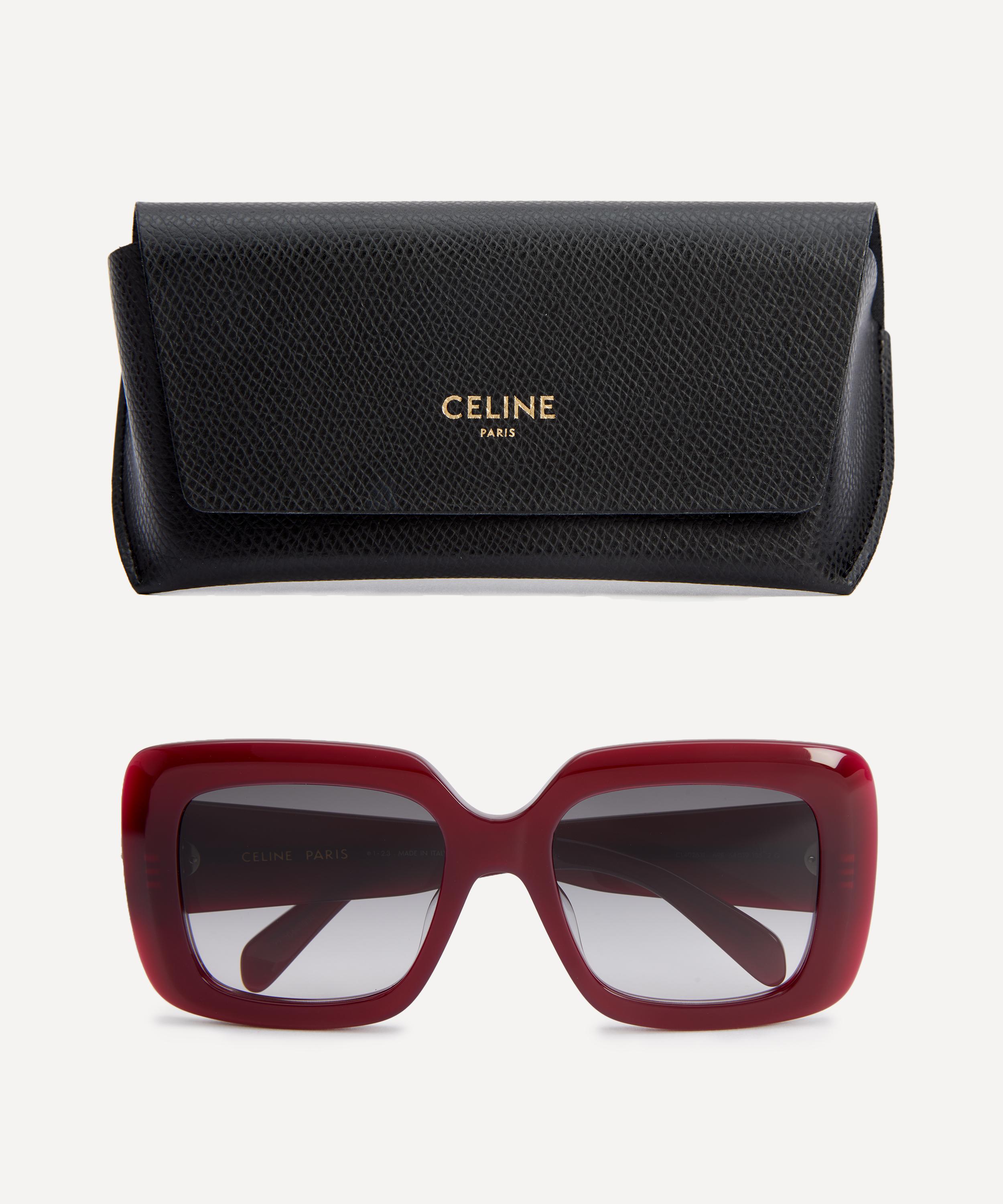 Celine Acetate Square Sunglasses | Liberty