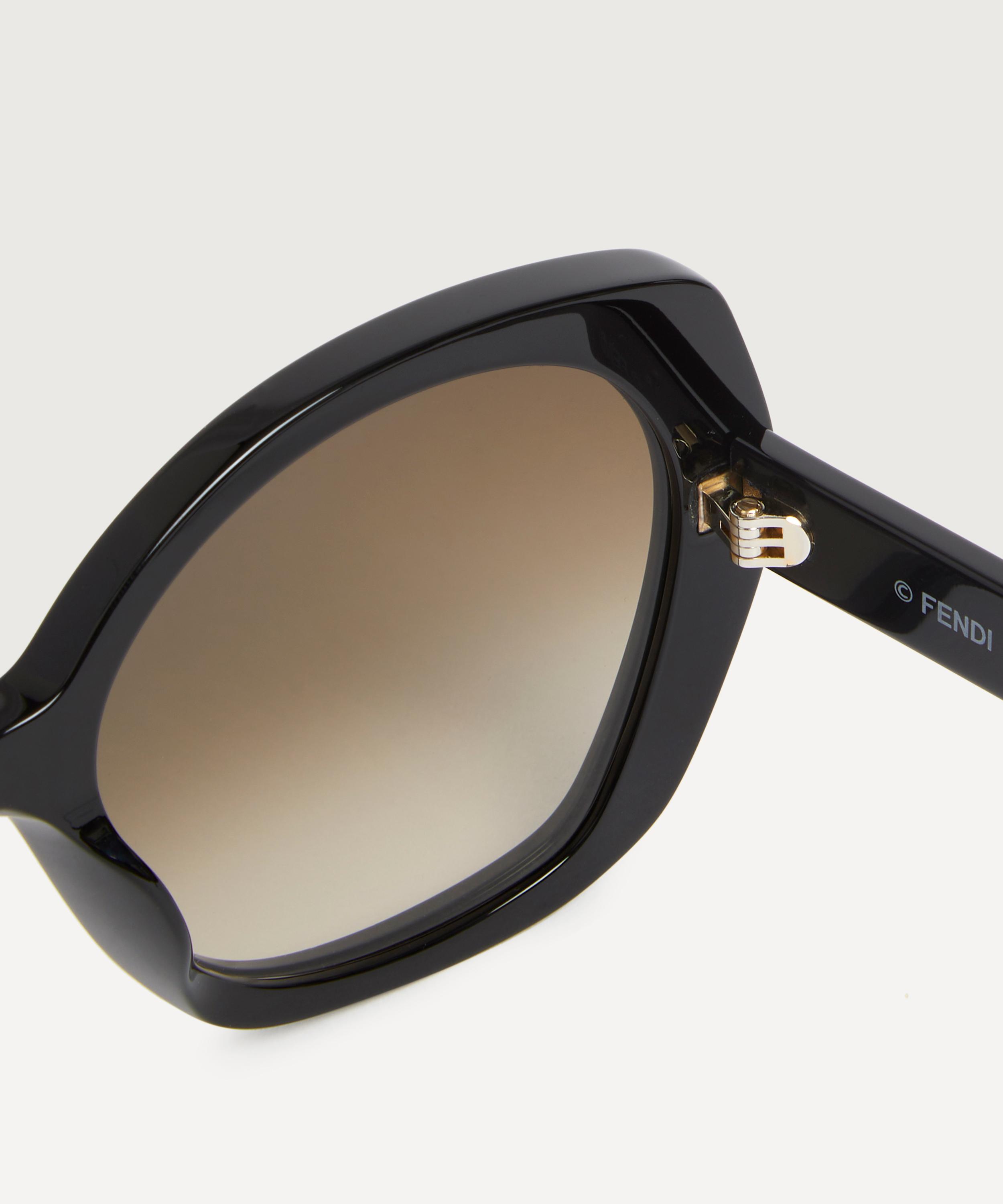 Fendi - Butterfly Black Lettering Sunglasses image number 2