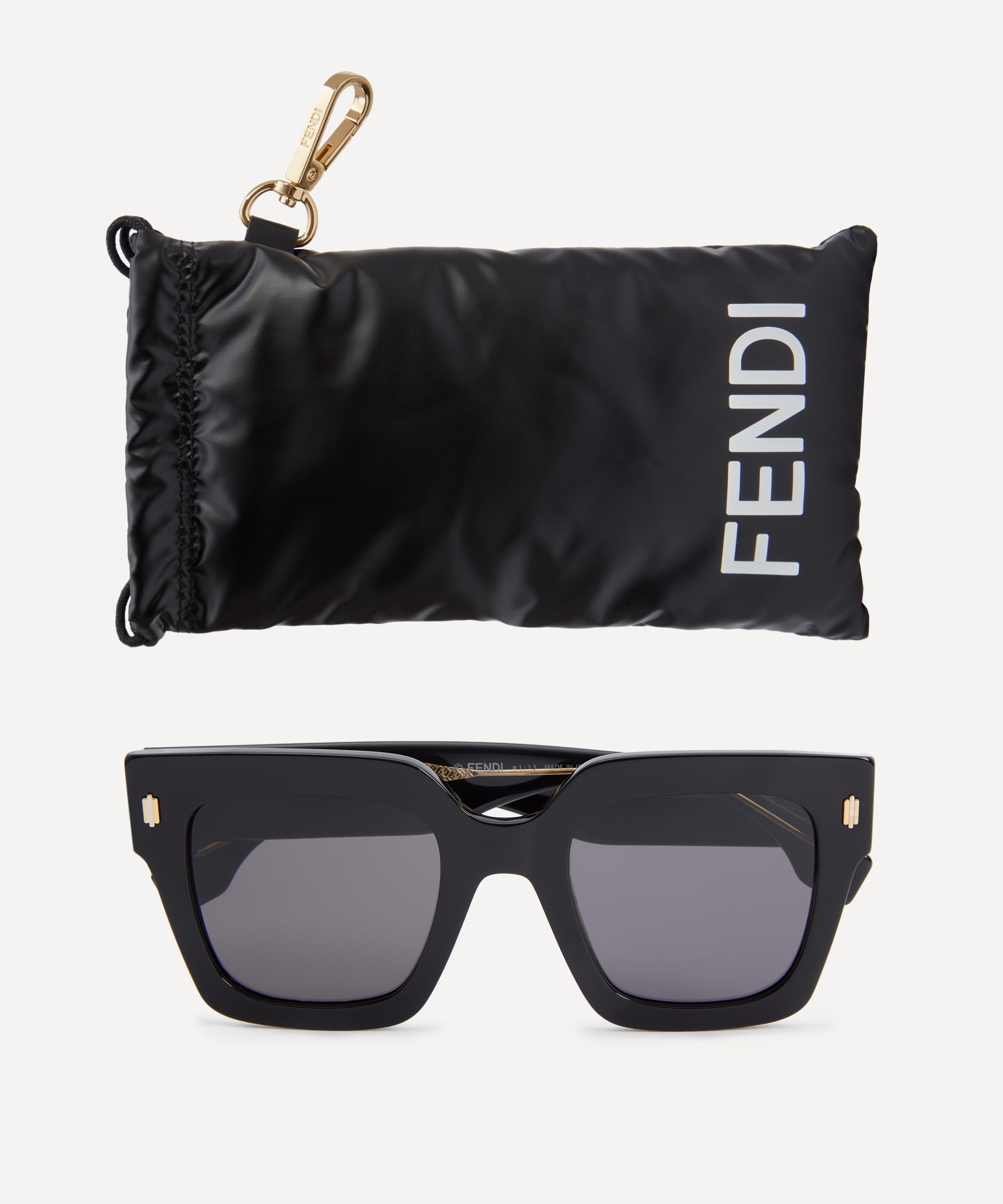 Fendi Roma Oversized Square Sunglasses Liberty