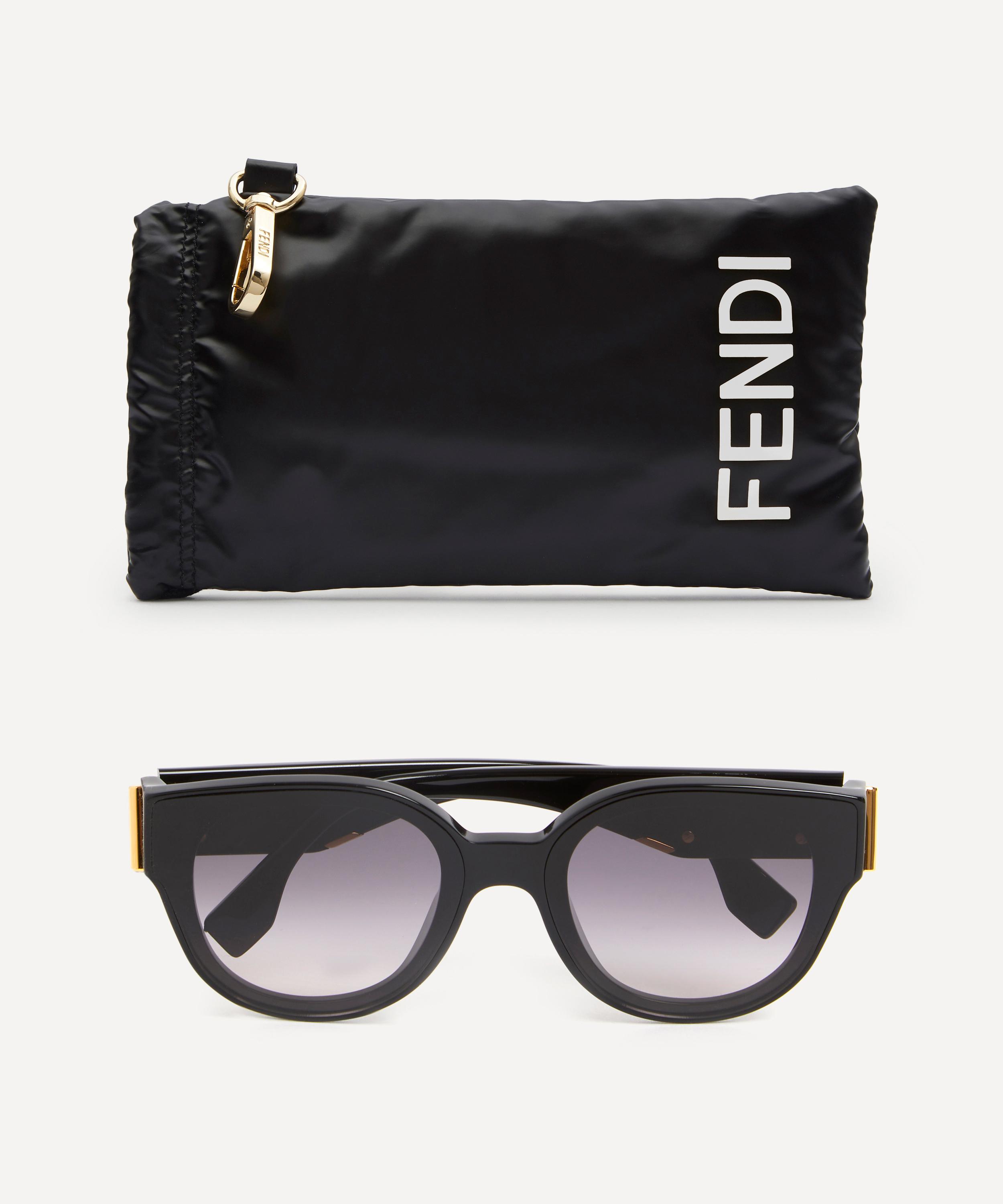 Fendi Wayfarer Plaque Sunglasses Liberty