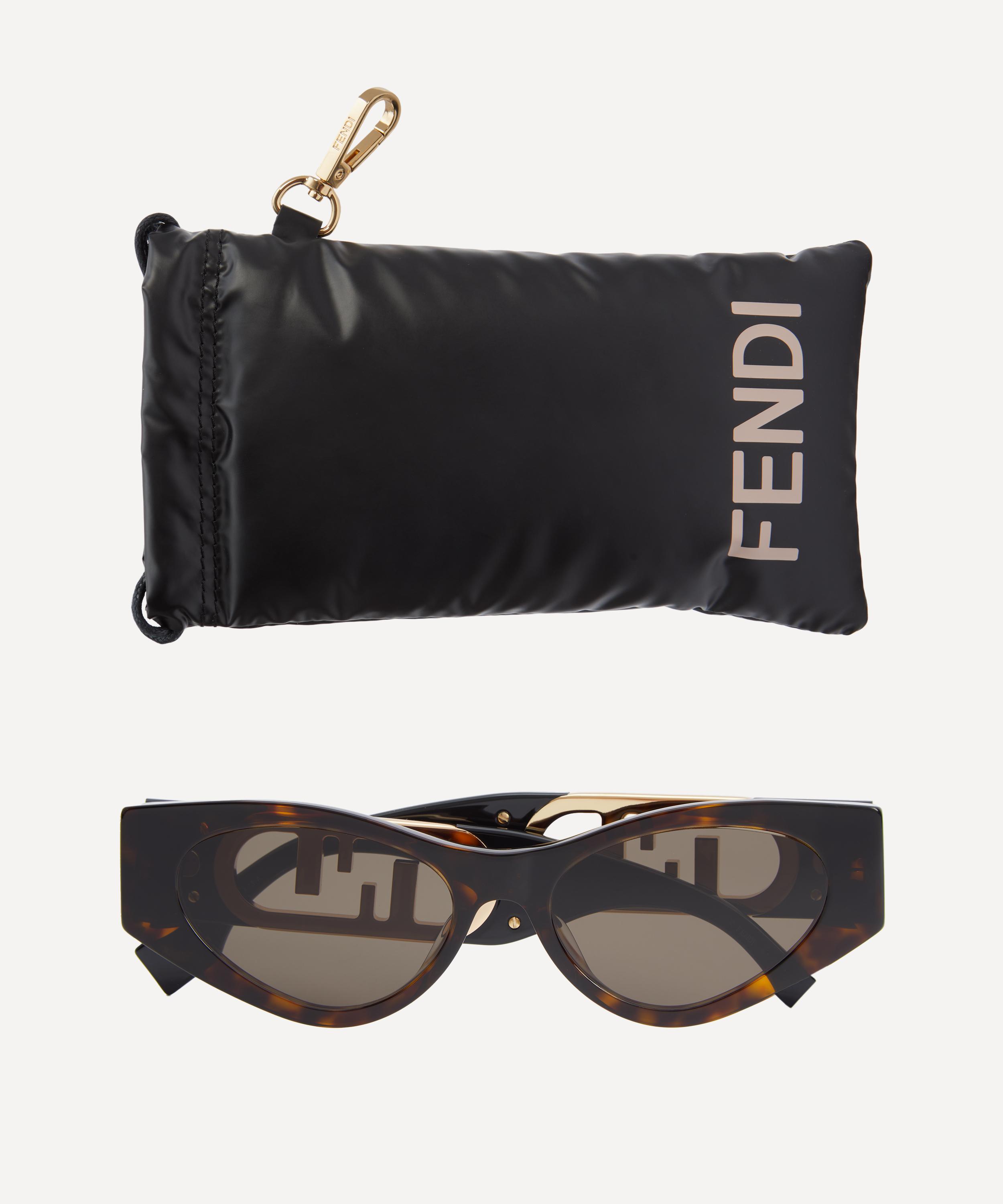 Fendi O Lock Cat Eye Sunglasses Liberty