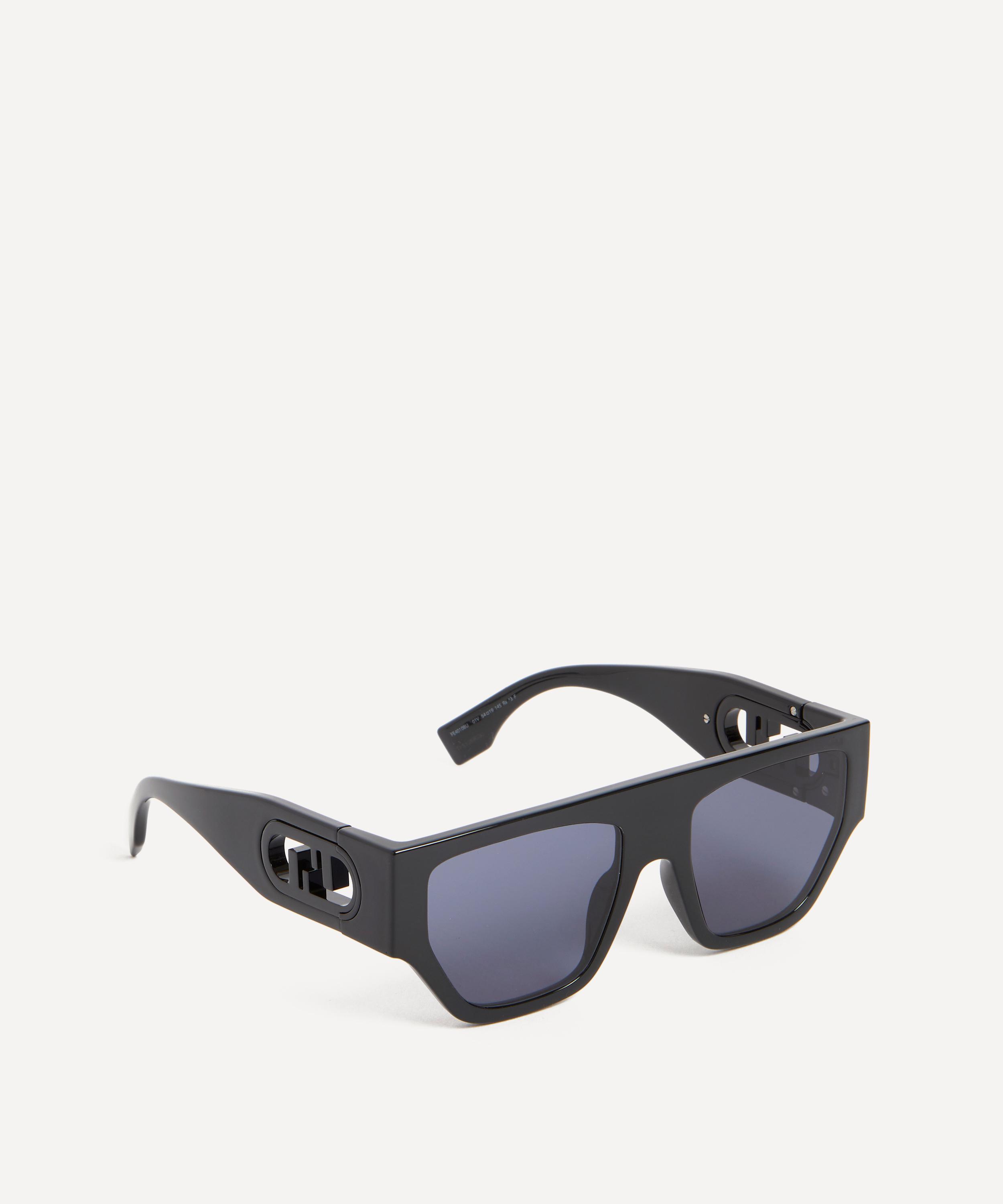 Fendi - O'Lock Black Acetate Sunglasses image number 2