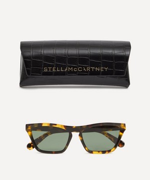 Stella McCartney - Acetate Cat-Eye Sunglasses image number 3