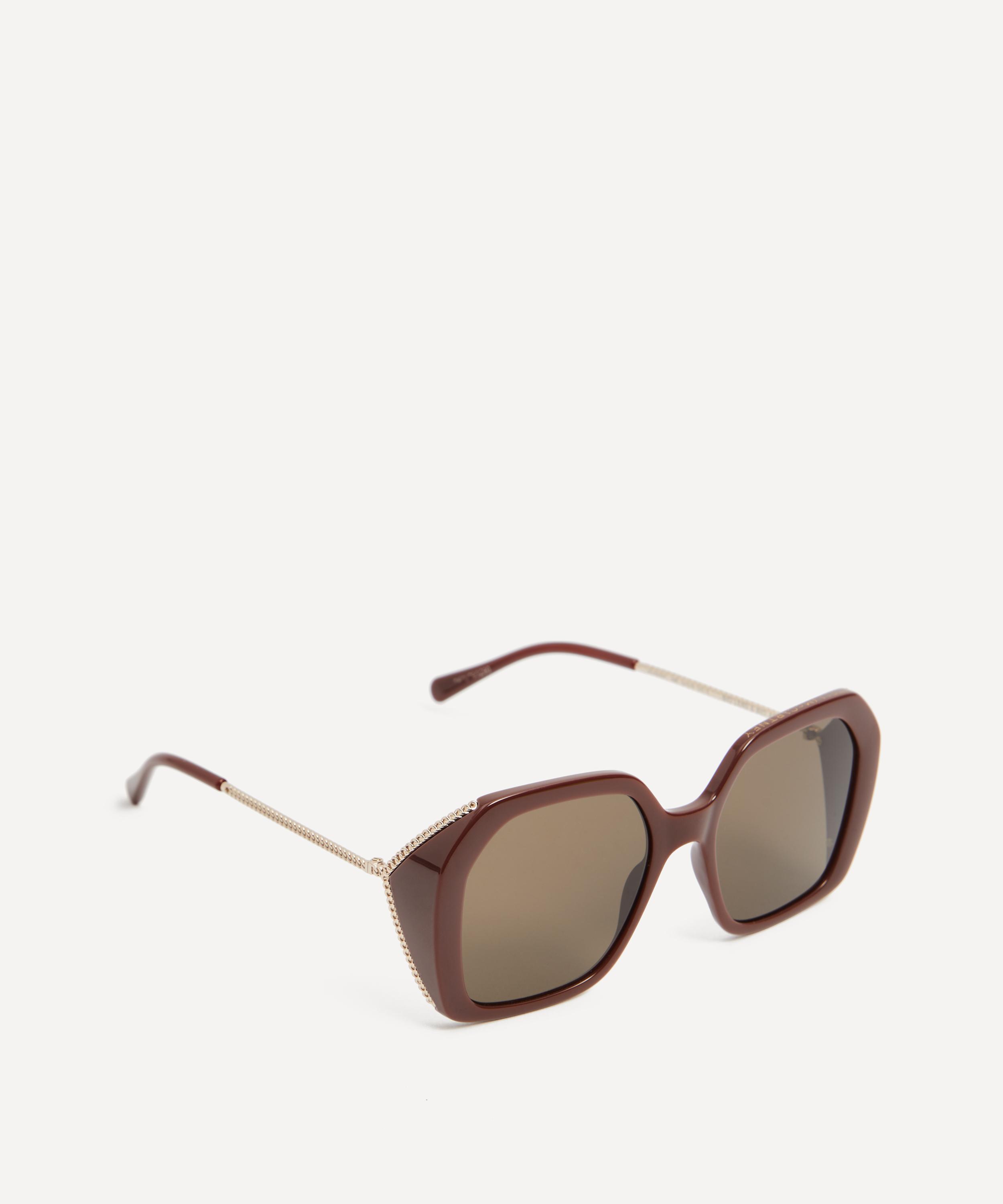 Stella McCartney - Oversized Butterfly Acetate Sunglasses image number 1